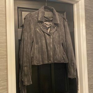 Women’s BLANK NYC Fringe Moto Jacket- NWOT